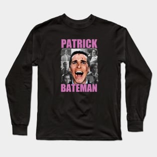 Patrick Bateman American Psycho Long Sleeve T-Shirt